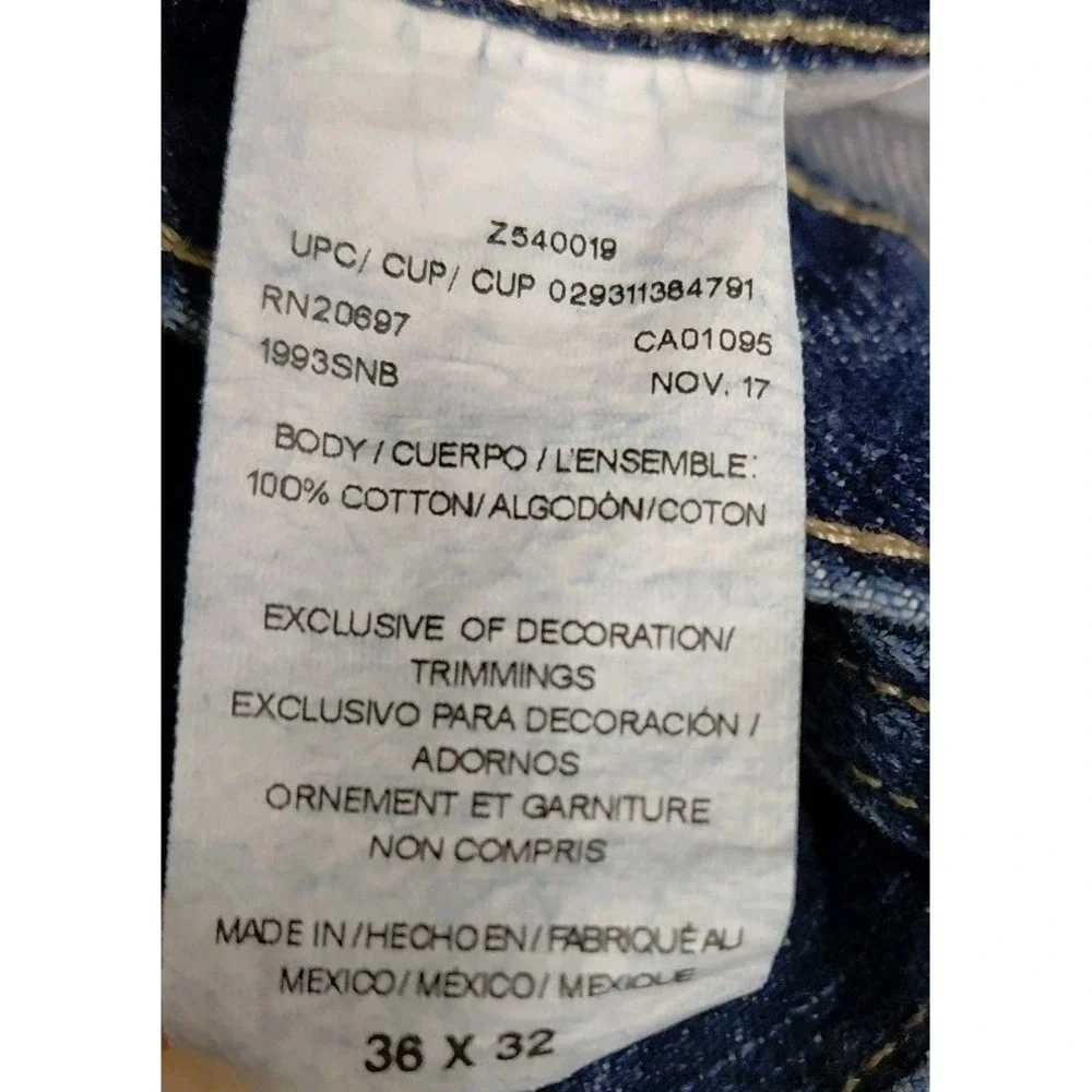 Vintage Dickies Carpenter Jeans Mens Size‎ 36x32 Y2K  Wide Leg Workwear Skater